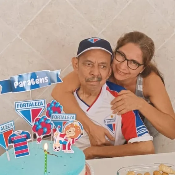 Família pôde comemorar aniversário antes do falecimento.