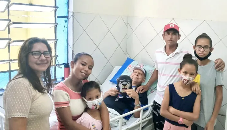 Evanildo foi encontrado em uma instituição de longa permanência em Fortaleza.