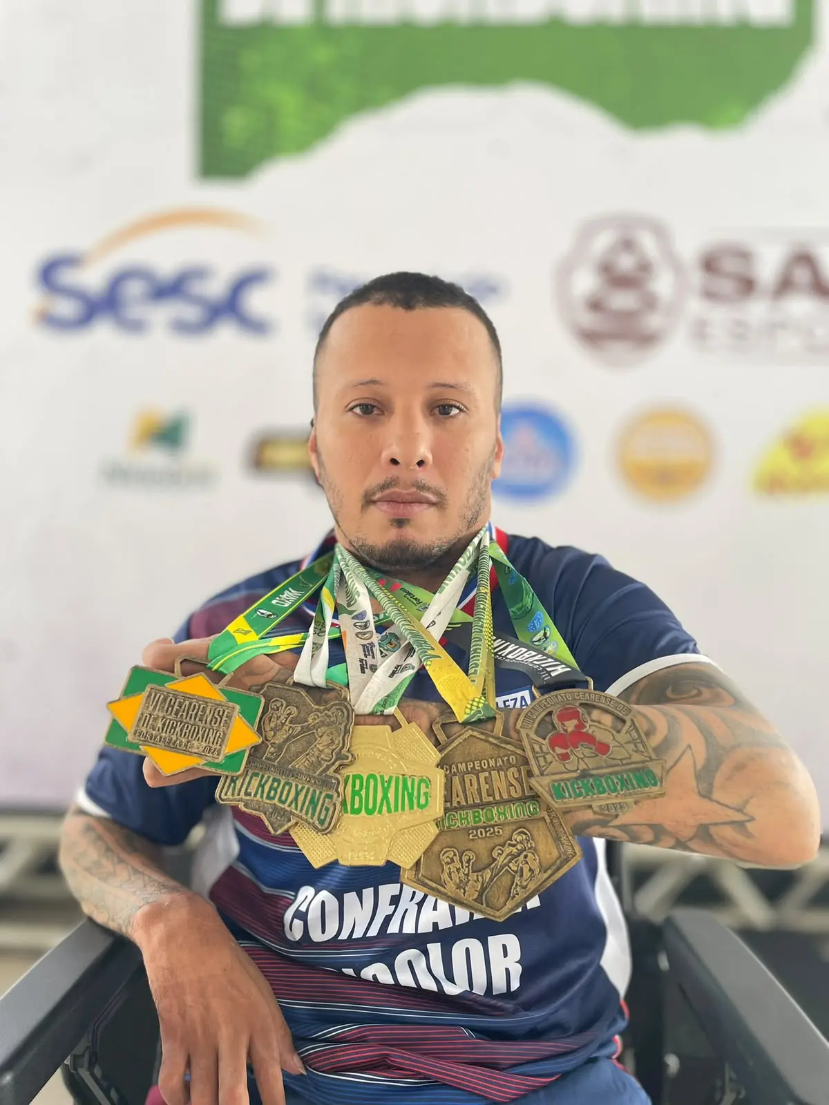 Imagem da notícia Serginho Júnior: a história do atleta que ajudou a criar o parakickboxing no Brasil