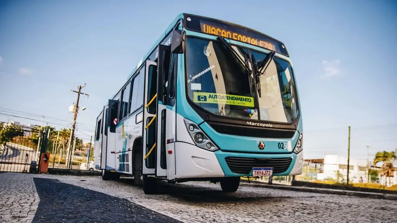 Imagem da notícia Ônibus terão passagem gratuita em Fortaleza no 1º turno das Eleições 2026