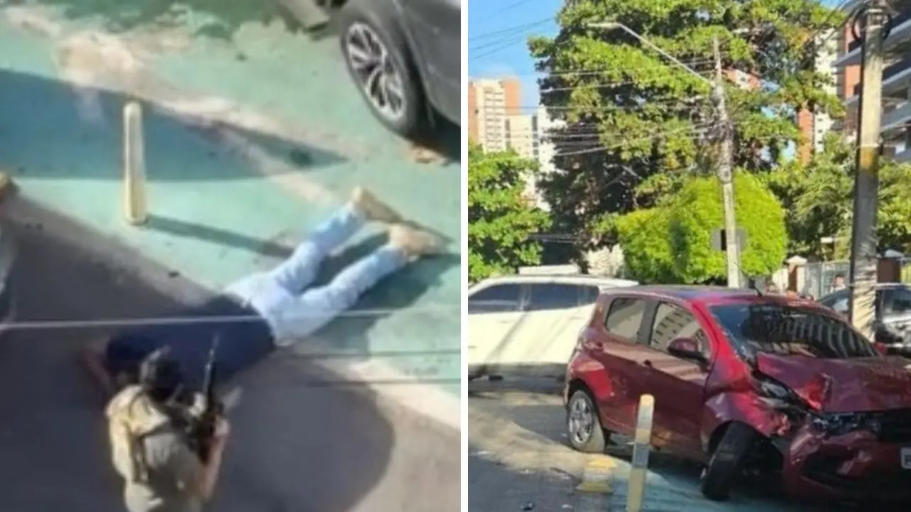Imagem da notícia Mochilas cheias de dinheiro e saques milionários: quem é o preso pela PF na saída de banco na Aldeota