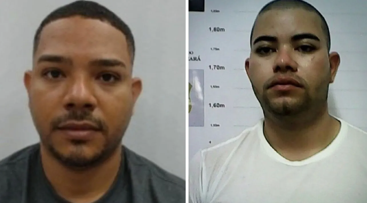 Jairo Morais de Vasconcelos, o 'JJ', e Manoel Messias Domingos Neto, o 'Camuflado', estão entre os criminosos mais procurados do Ceará.