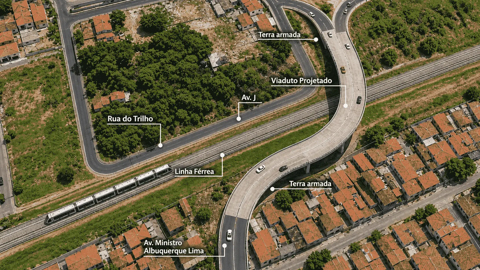 Imagem da notícia Veja como será novo viaduto de R$26 milhões entre o Conjunto Ceará e Caucaia