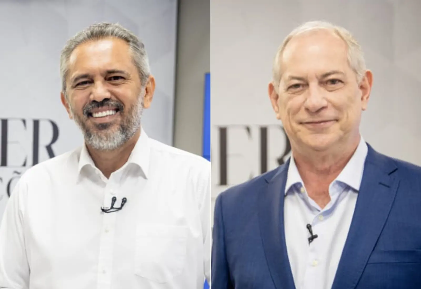 Imagem da notícia Datafolha: Elmano tem 50% e Ciro 47% nos votos válidos para o 1º turno; eles estão em empate técnico