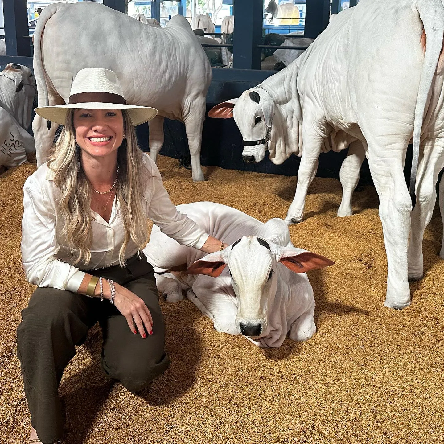 Candice Rangel assumiu a Fazenda Ribeirão em 2017.