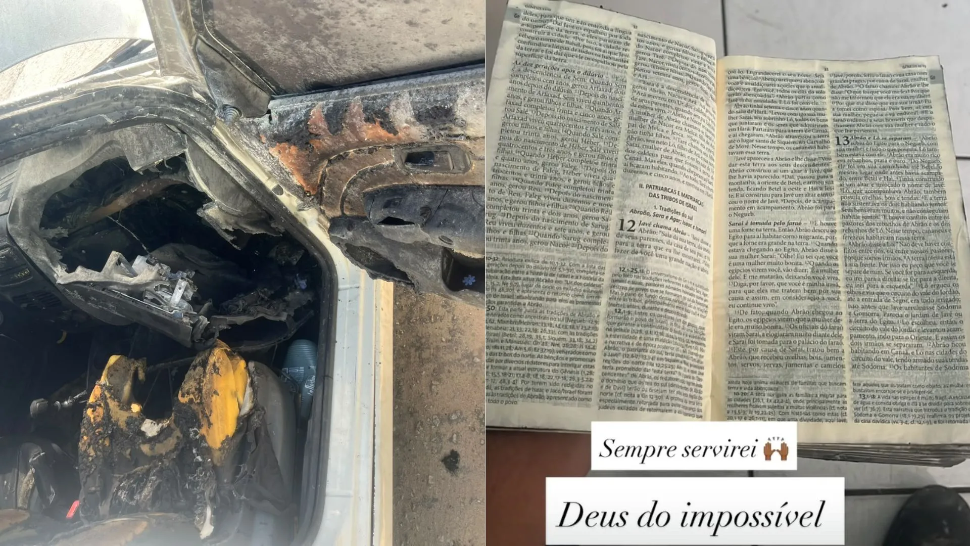 Motorista comprou o carro há apenas seis meses.