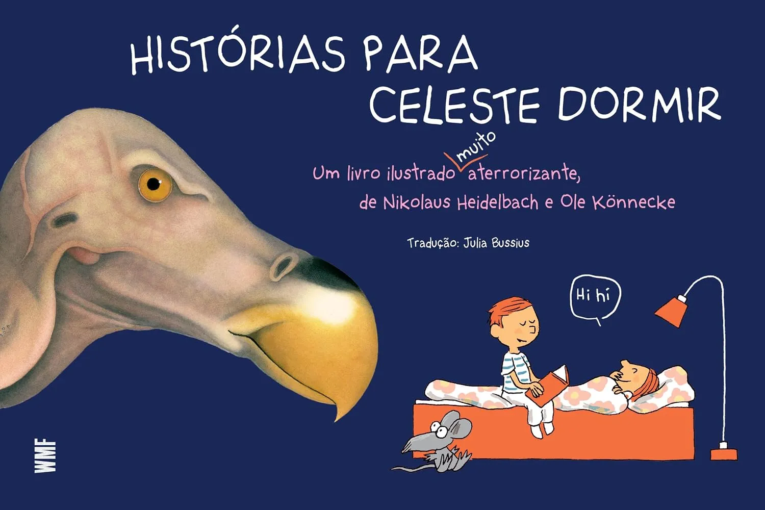 Obra conta uma história para a hora de dormir.