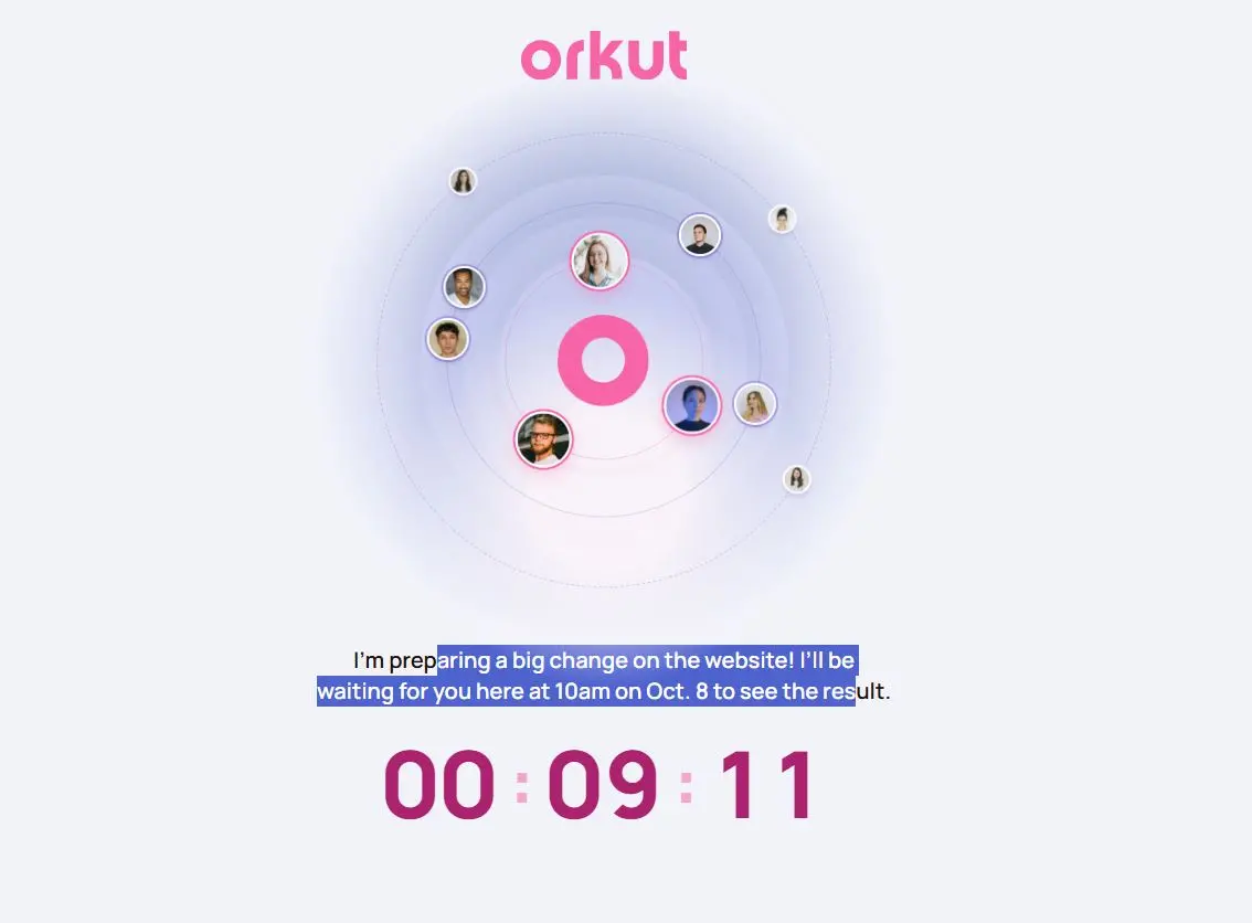 Imagem da notícia Orkut abre contagem regressiva e cria expectativa de retorno nos fãs