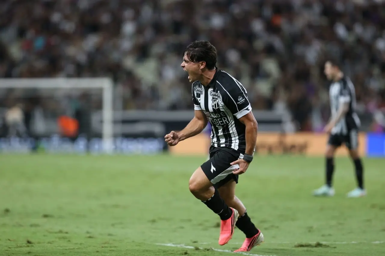 Imagem da notícia Autor do gol da vitória do Ceará, Lenny Lobato comemora: 'Time vem crescendo muito'