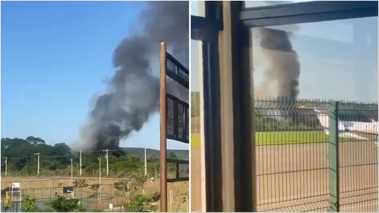 Imagem da notícia Avião da Polícia Militar de Minas Gerais cai e três membros da corporação morrem