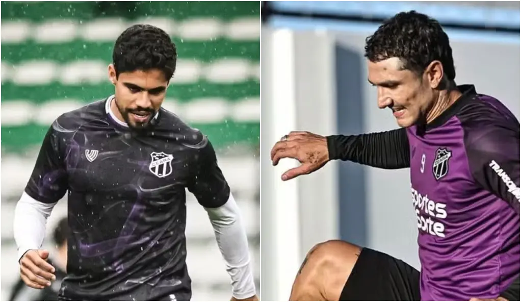 Imagem da notícia Ceará terá duas baixas e um retorno contra o Botafogo-SP; Melk é dúvida