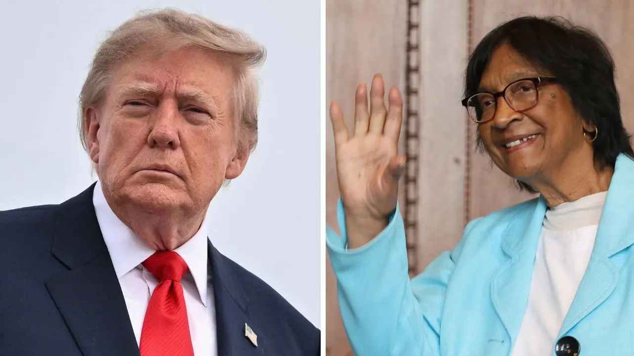 Imagem da notícia Trump critica vencedora do Nobel da Paz e diz que prêmio deveria ter sido dele