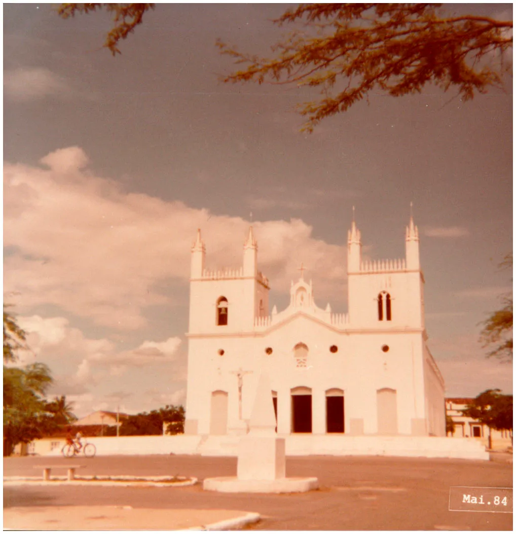 Igreja Matriz de Santa Quitéria em 1984.