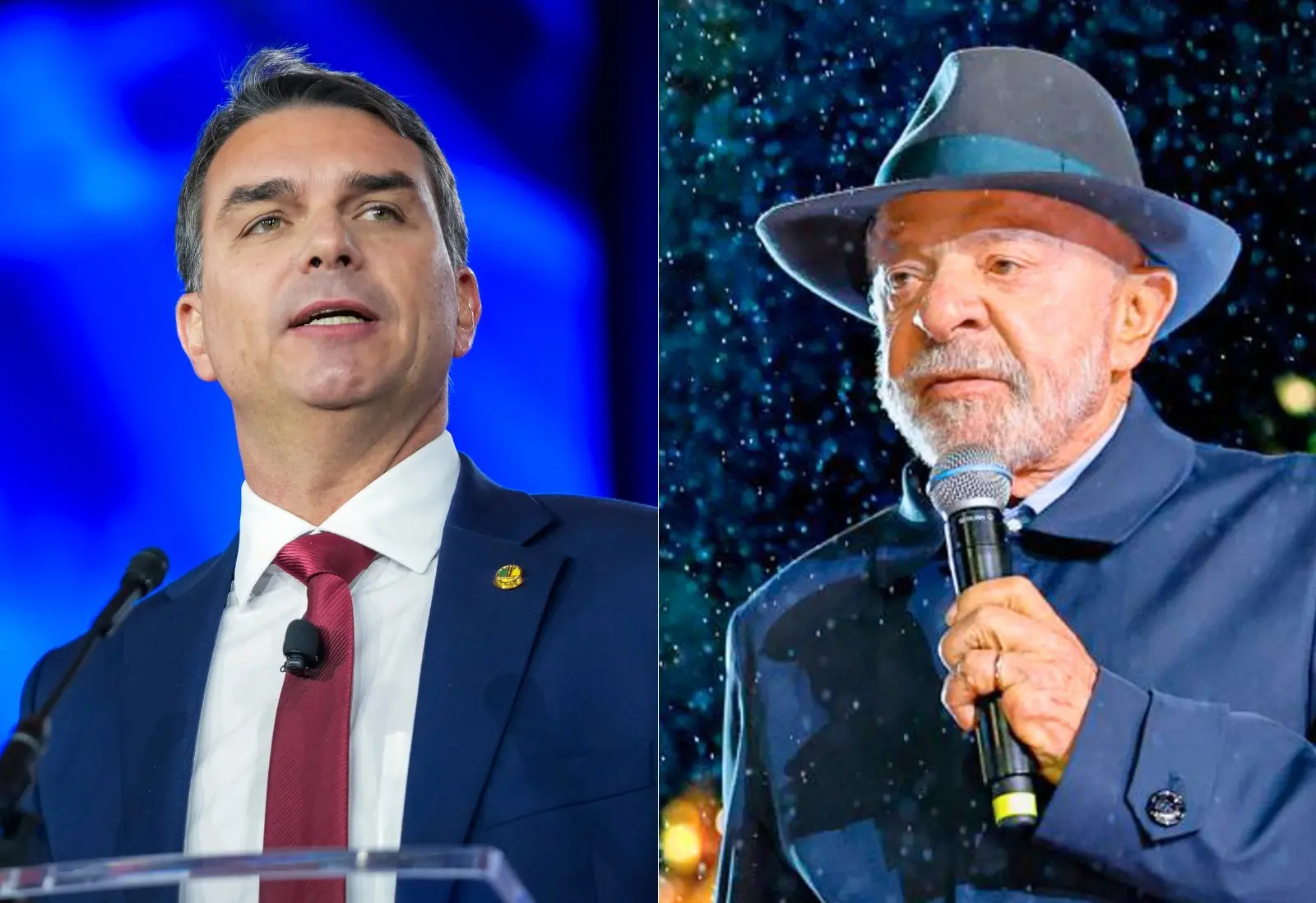 Imagem da notícia Pesquisa Quaest: Flávio Bolsonaro 46% e Lula tem 44% das intenções de votos no 2º turno