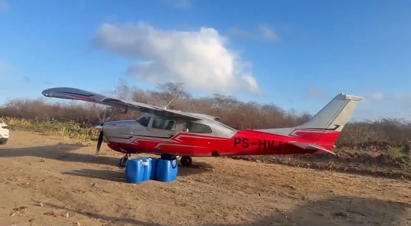 Imagem da notícia Rota aérea do tráfico: como a Polícia descobriu as aeronaves que transportavam droga para o Ceará