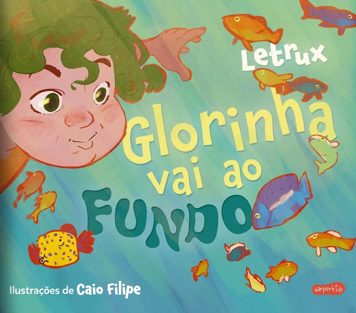 Livro acompanha Glorinha, de seis anos, que carrega um profundo medo do fundo do mar.
