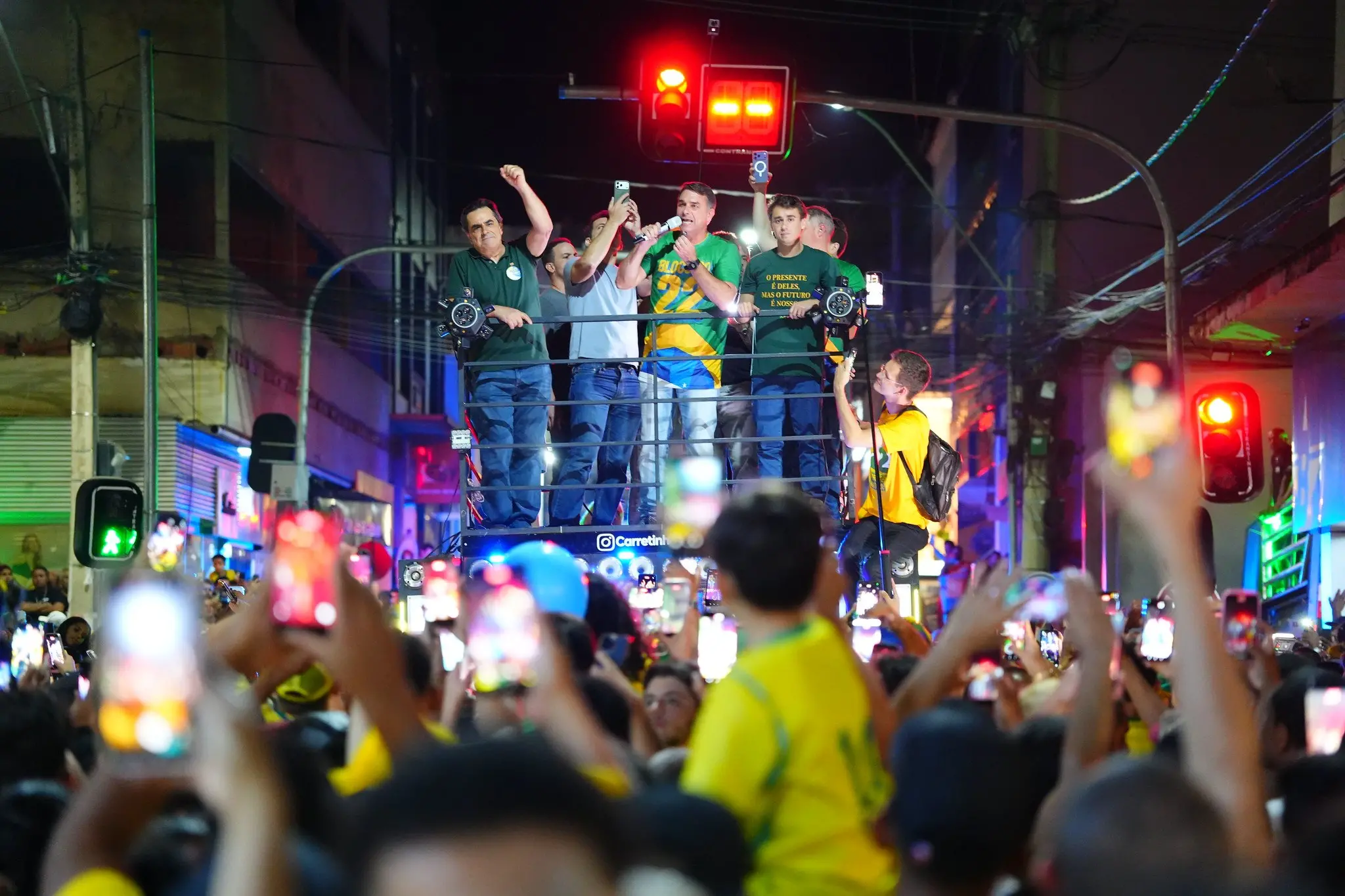 Imagem da notícia Moro, Jorginho e Zucco intensificam agendas de campanha para Flávio no Sul neste sábado