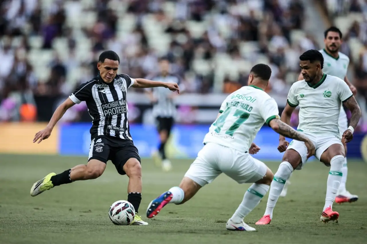 Imagem da notícia Ceará 2x2 Juventude pela Série B: Como foi o Tempo Real 