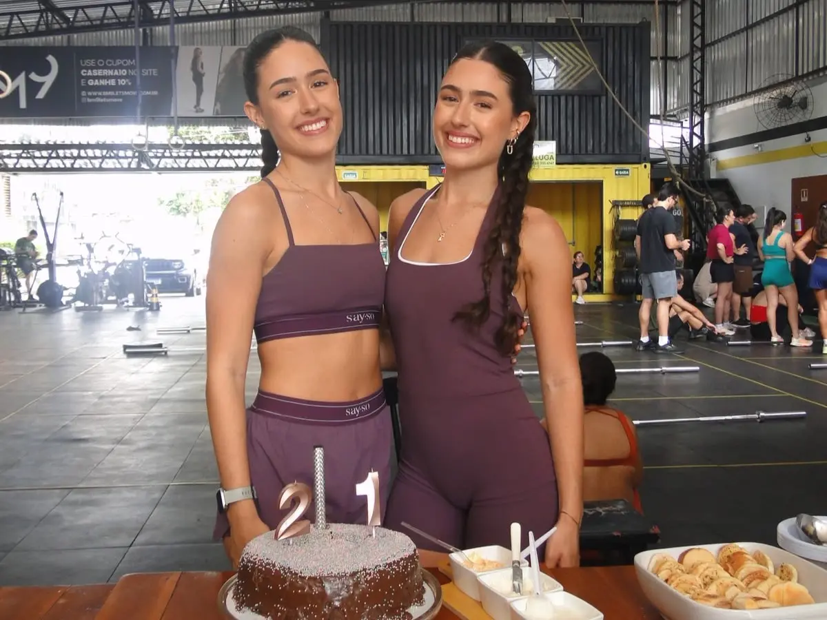 Imagem da notícia CAPTEI: Aniversário com suor, saúde e estilo