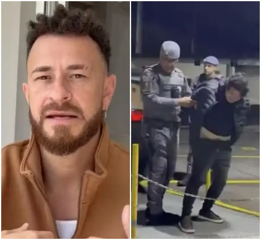 Imagem da notícia Fred Bruno se pronuncia após ser atingido por tiro de deputado do PL em festa: 'Muito sério'