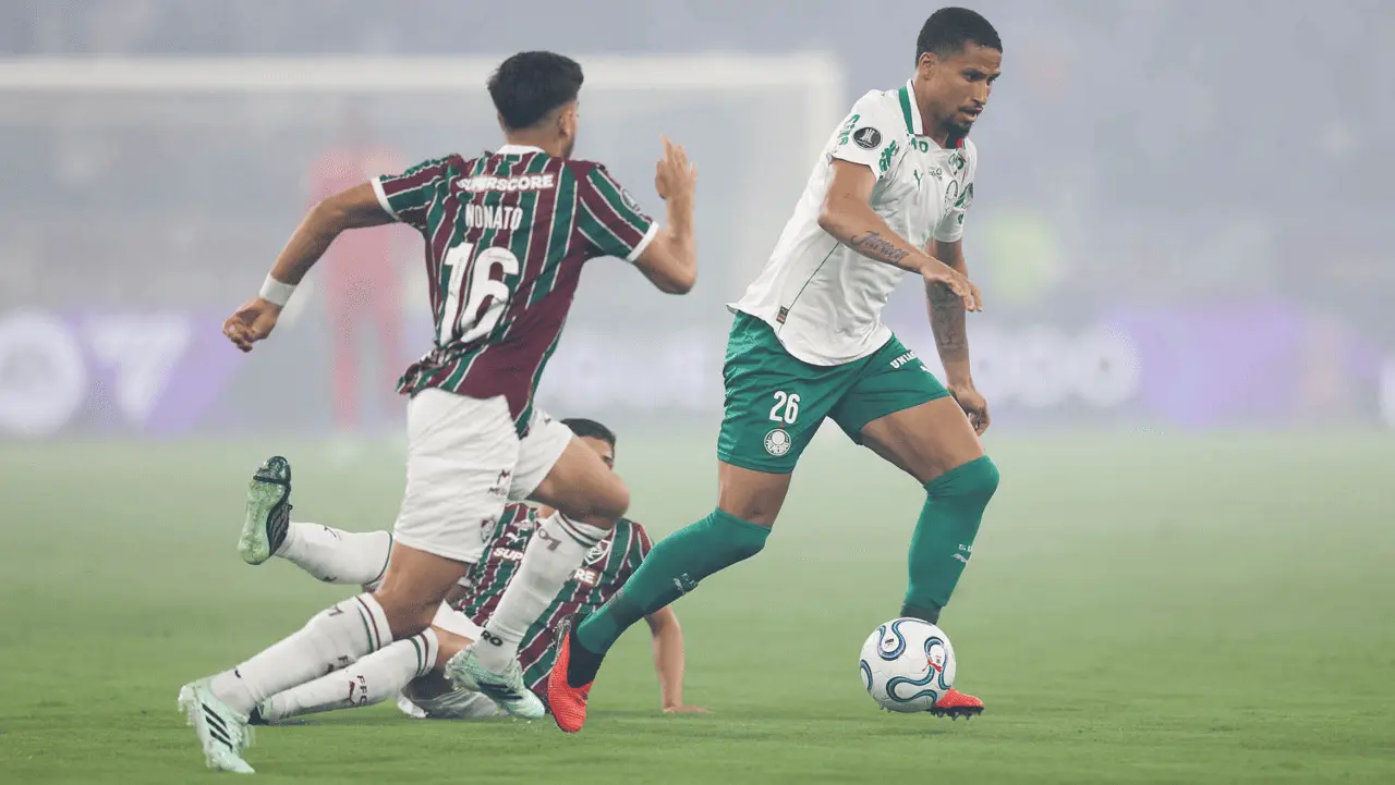 Imagem da notícia Palmeiras x Fluminense na Libertadores: onde assistir, horário e escalações