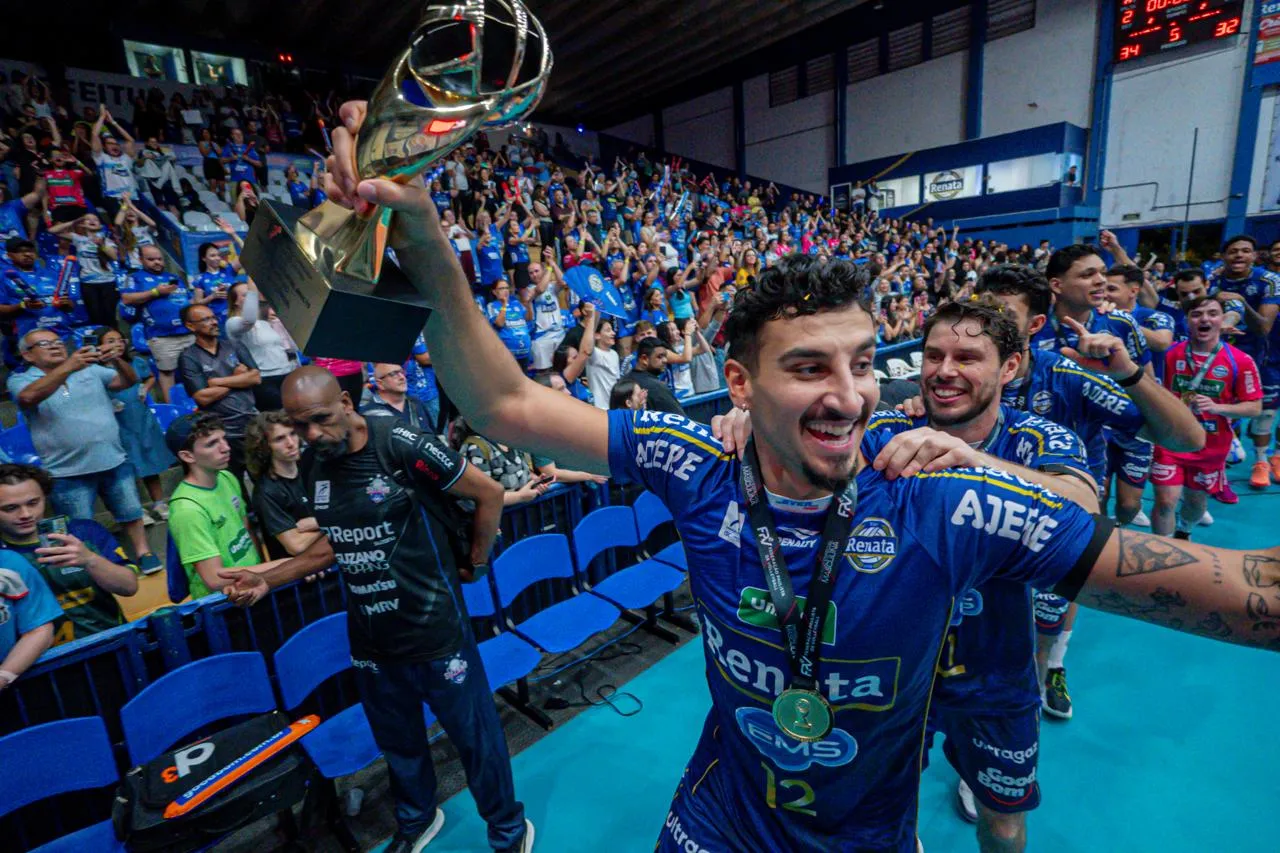 Vôlei Renata é o atual vice-campeão da Superliga.