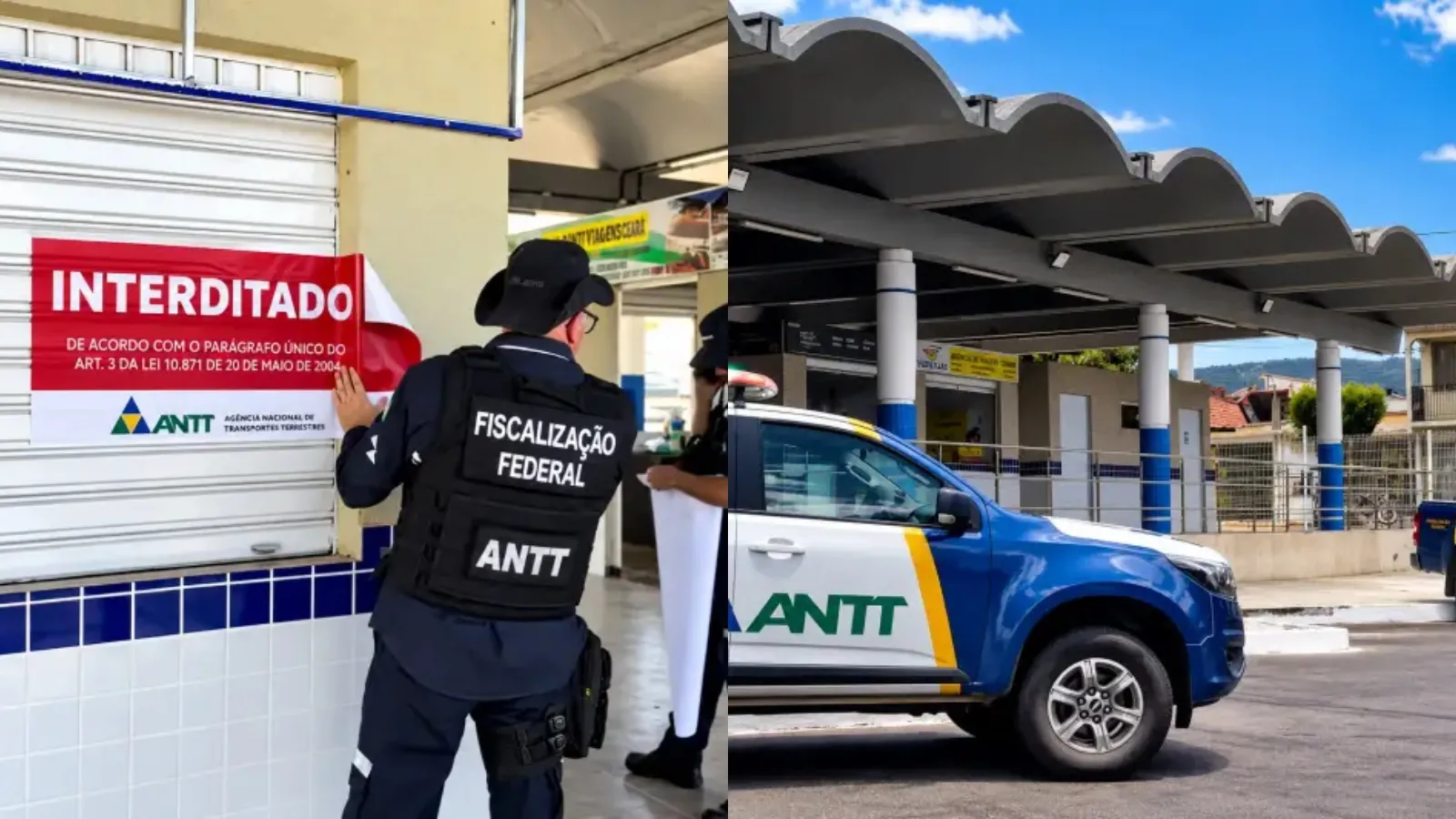 Veículos não tinham autorização para prestar o serviço e apresentavam problemas que colocavam em risco a segurança dos passageiros.
