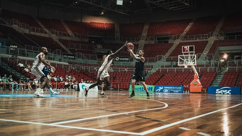 Imagem da notícia NBB: Basquete Cearense perde para o Pinheiros por 98 a 63 em casa