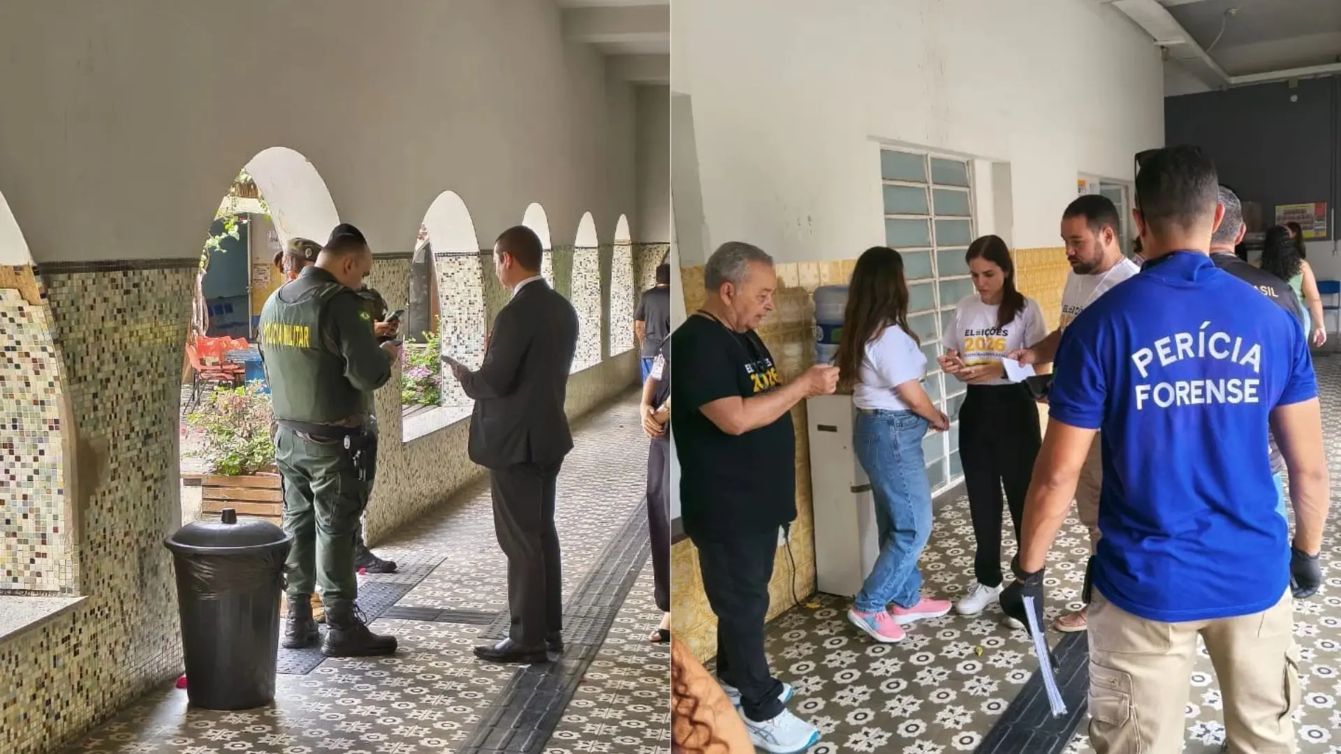 Imagem da notícia Colégio eleitoral de Fortaleza fica sem luz após vandalismo no bairro Jacarecanga