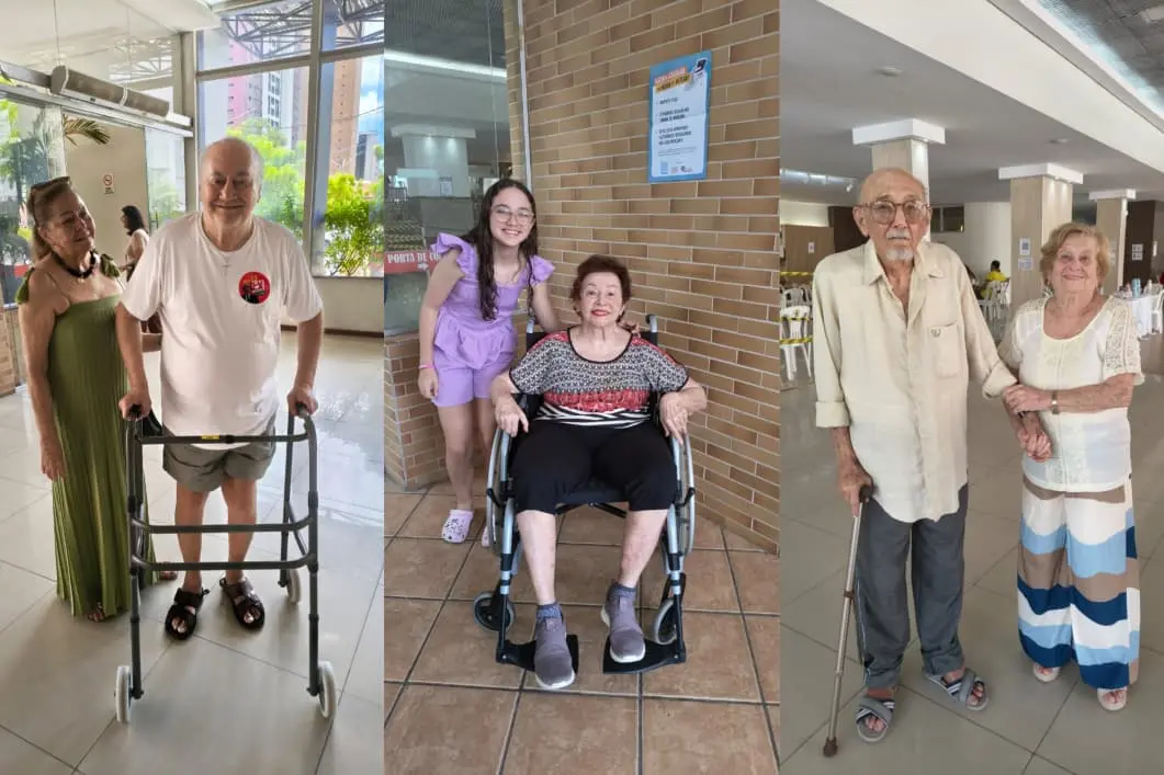 Imagem da notícia 'Enquanto tiver vida, a gente tem que votar': idosos vão às urnas em Fortaleza mesmo sem obrigatoriedade