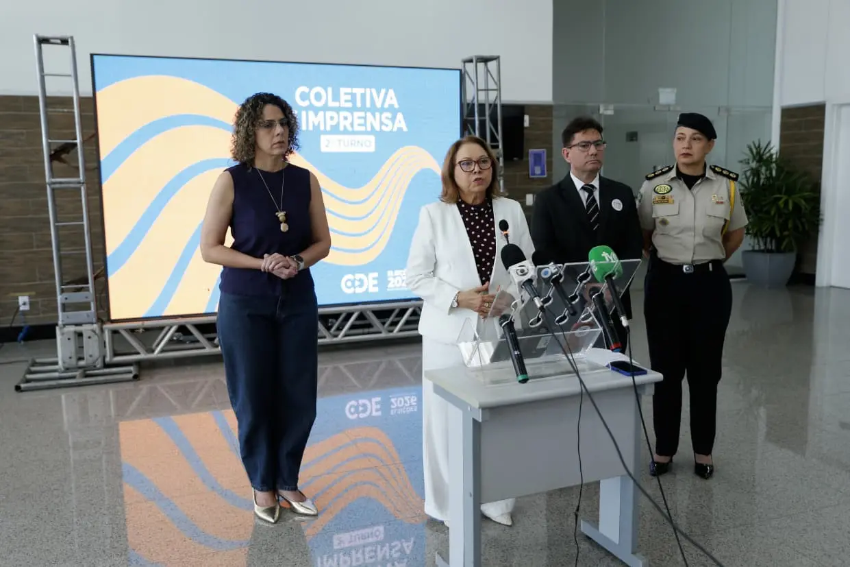 Imagem da notícia Ceará registra 42 urnas substituídas e 39 ocorrências nas primeiras horas do 2º turno