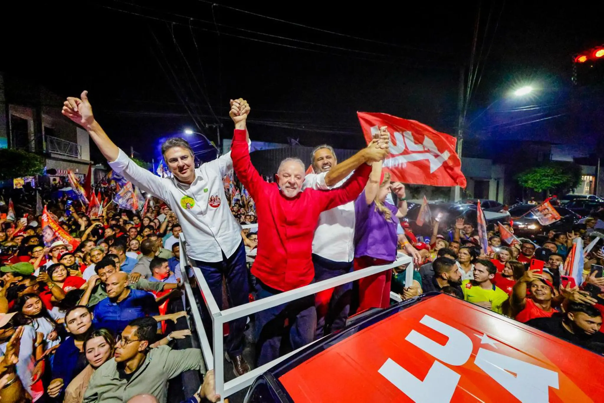 Imagem da notícia Cariri concentra nove dos dez municípios onde Lula teve maior votação no Ceará; veja quem lidera