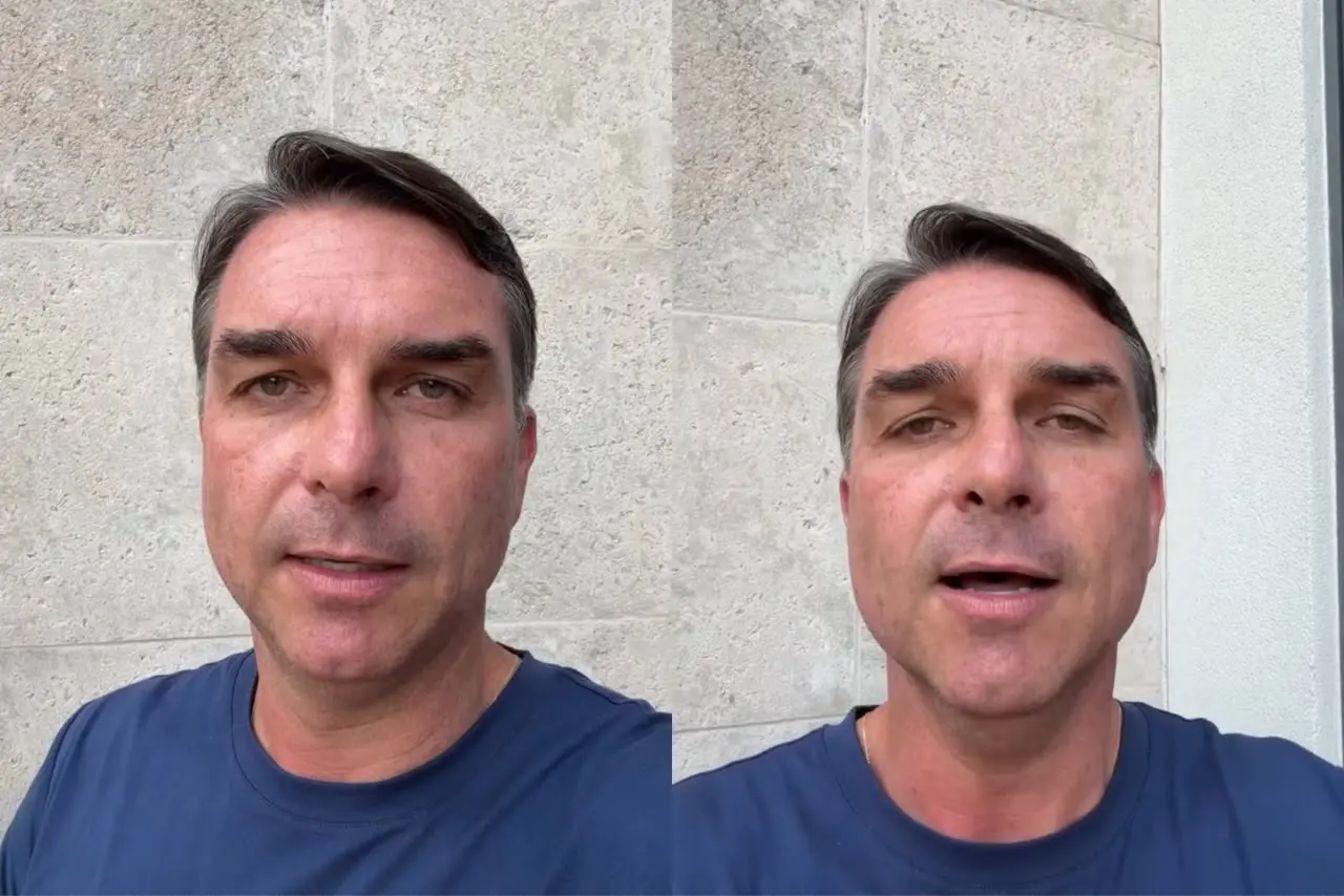 Imagem da notícia Flávio Bolsonaro diz ter sido intimado a entregar passaportes à PF após ordem de Moraes