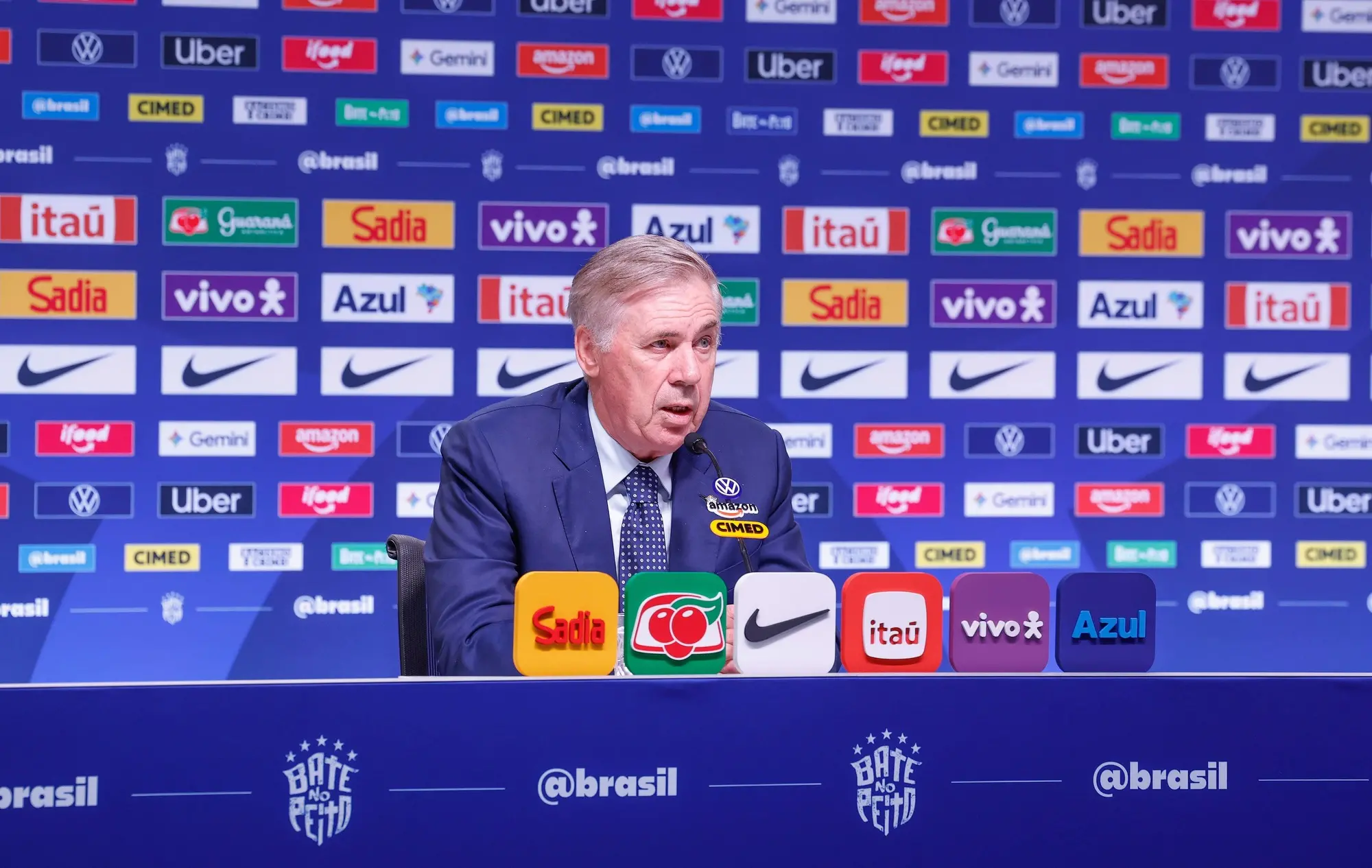 Imagem da notícia Ancelotti convoca Seleção Brasileira para amistosos contra Japão e Singapura; veja ao vivo