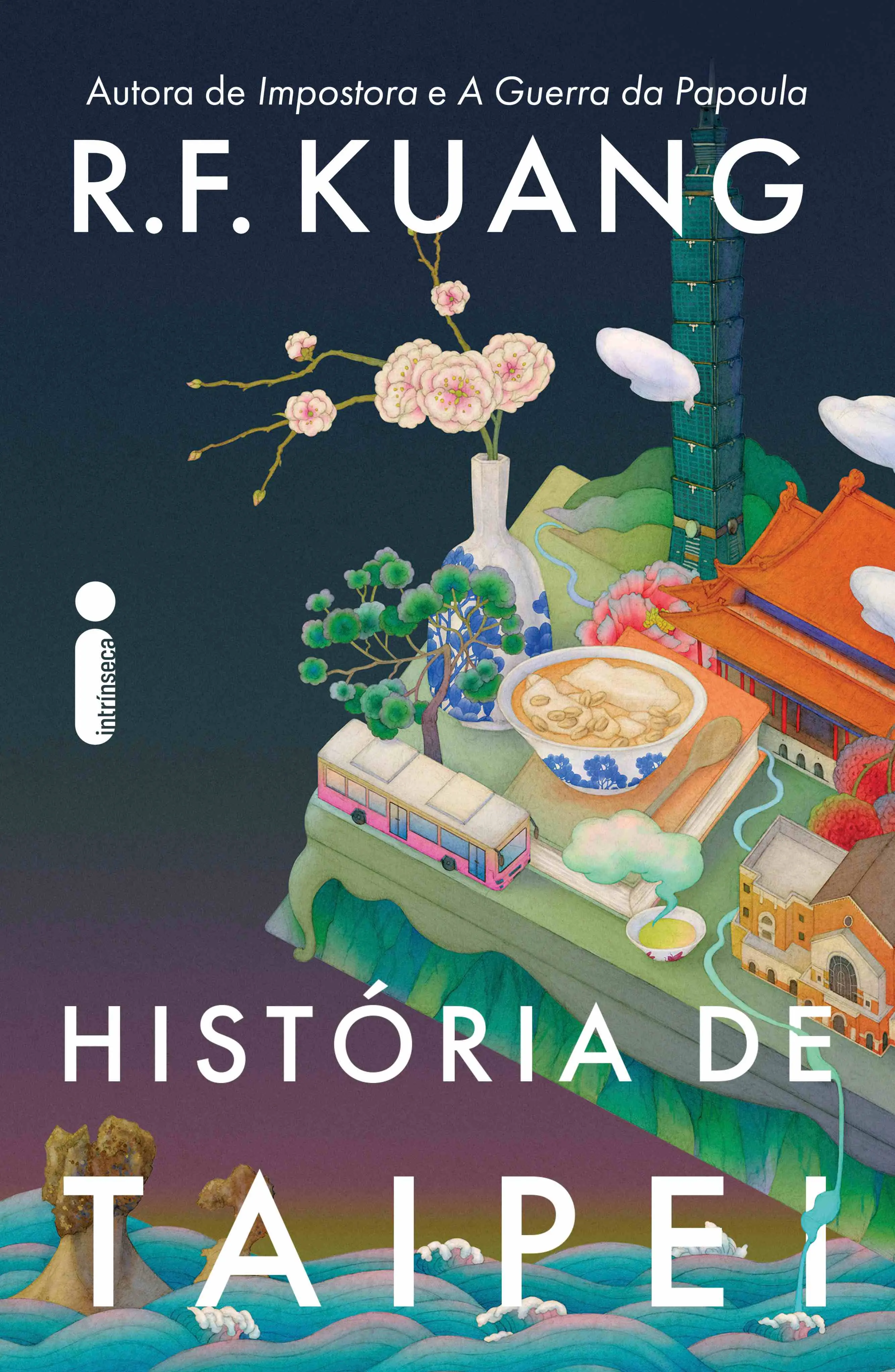 Imagem de capa do livro História de Taipei, para ilustrar matéria sobre a temática.