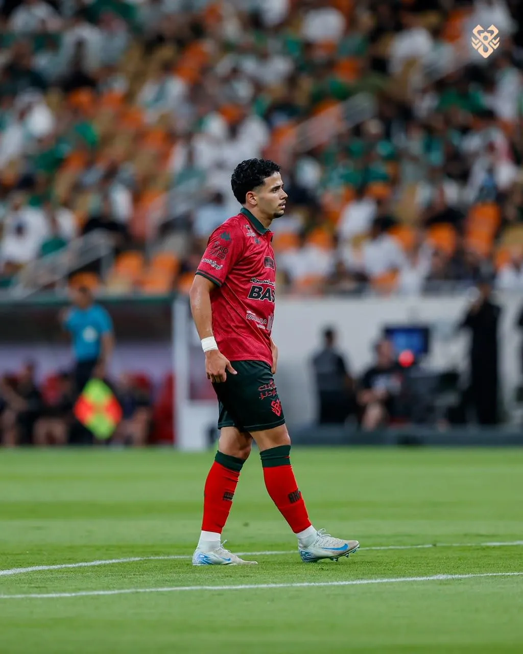 Guga joga como centroavante, mas gosta de sair da área para participar do jogo