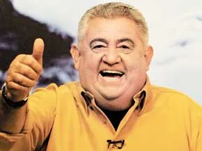 Belmino durante apresentação de programa na TV Diário.