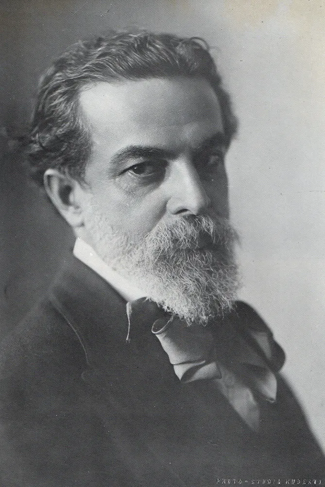 Retrato de Alberto Nepomuceno, datado de, aproximadamente, 1908