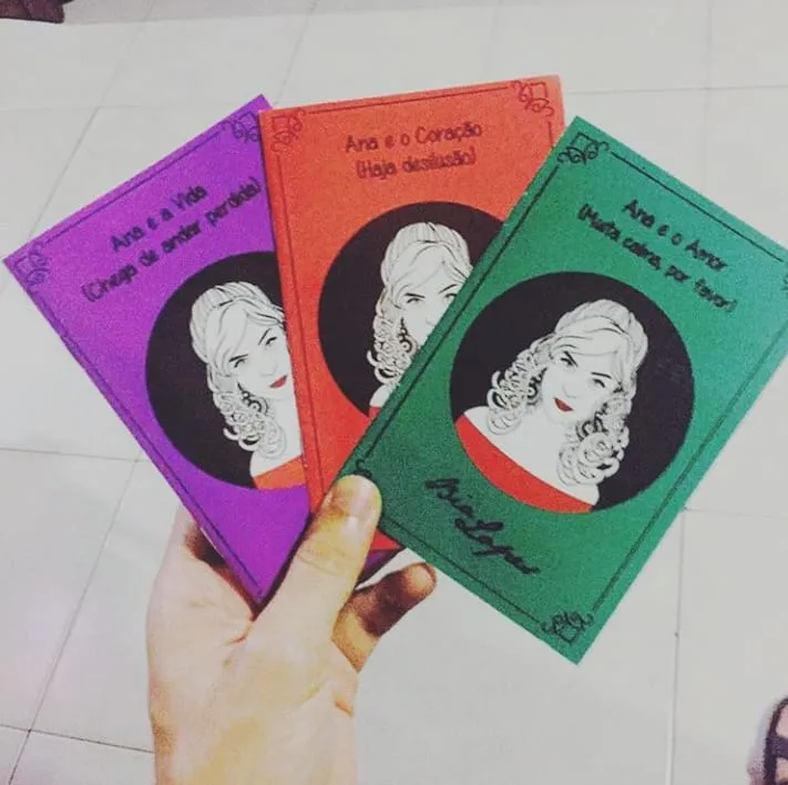 Trilogia “Ana Lísias em Cordel”, de autoria de Bia Lopes