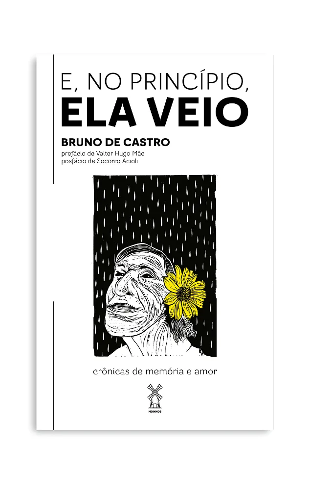 Livro de Bruno de Castro tem prefácio escrito por Valter Hugo Mãe e posfácio assinado por Socorro Acioli