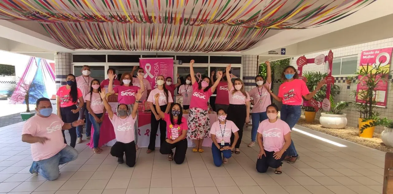 Sesc Crato e Academia dos Cordelistas da cidade unidos na prevenção ao câncer de mama
