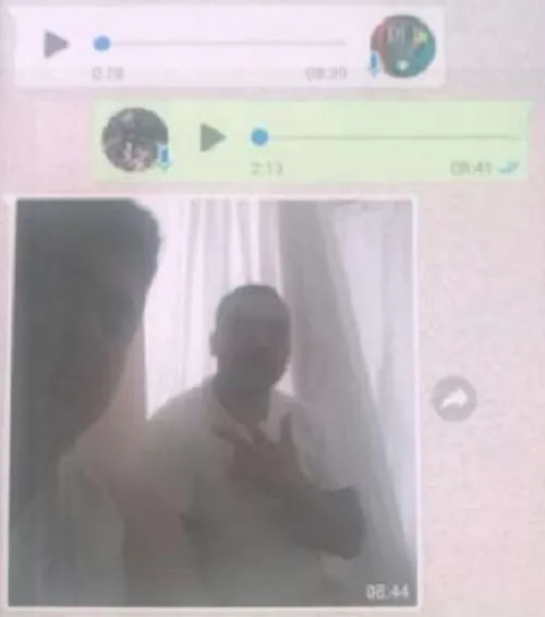 Siciliano envia imagem de dentro de presídio