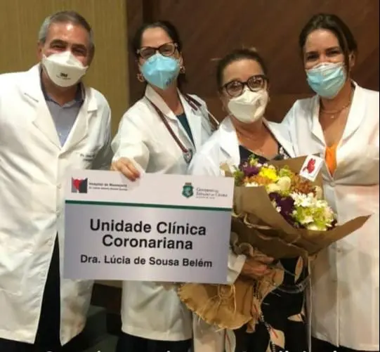 A cardiologista foi homenageada, em 2020, com o nome em uma unidade do Hospital de Messejana