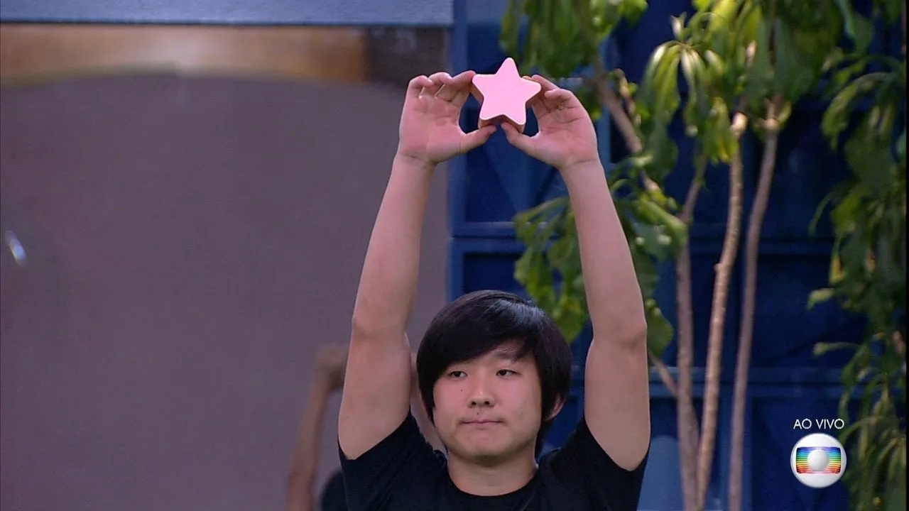 Pyong Lee foi o primeiro participante do BBB a escapar em uma prova de 'Bate e Volta'