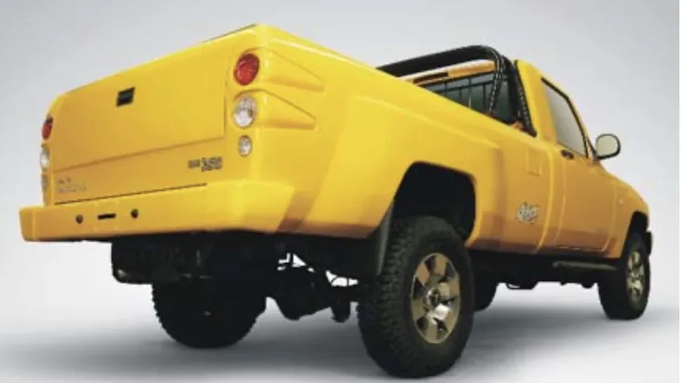 A pretensão da produção da picape era ocupar o espaço deixado com o fim do Toyota Bandeirante.