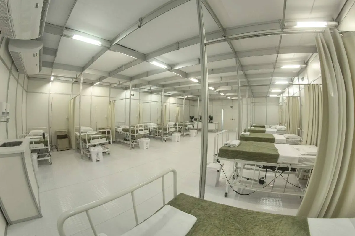 Hospital de campanha da Unimed