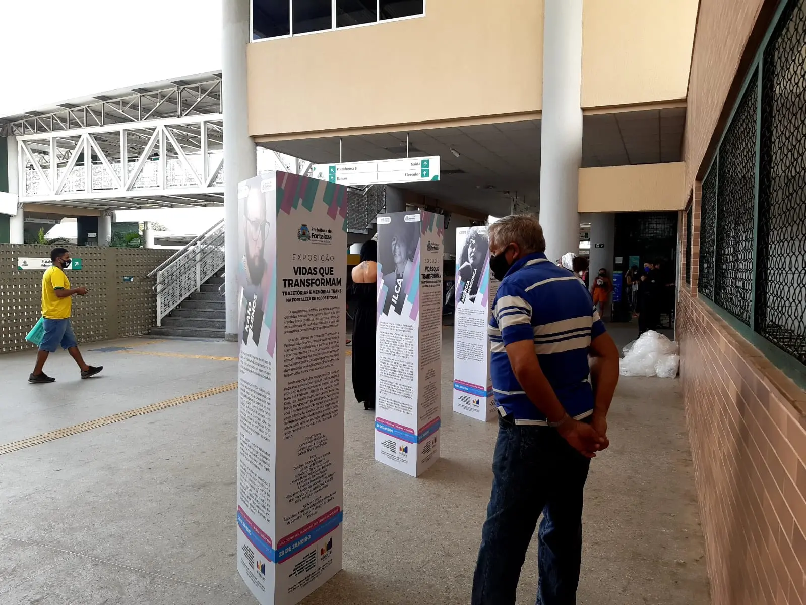 Próxima parada da exposição será o terminal do Papicu