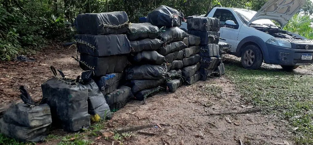 Carro com drogas no Pará
