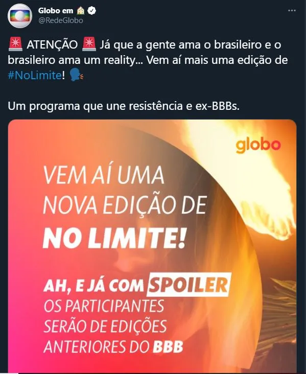 A publicação ultrapassou a marca de nove mil curtidas poucos minutos após a confirmação