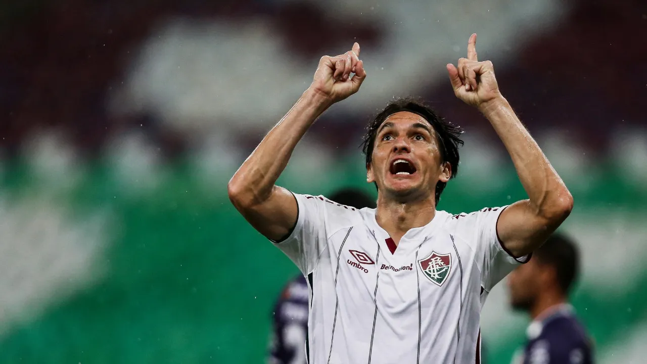 Matheus Ferraz marcou o segundo gol do Fluminense na partida